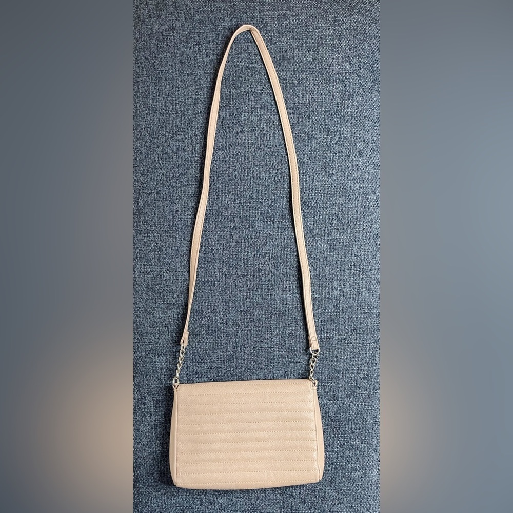 NINE WEST dusty pink quilted crossbody - Picture 8 of 9